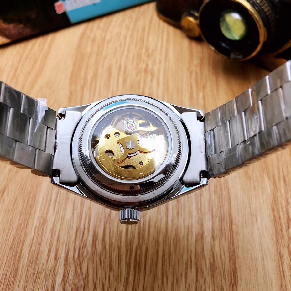 Rolex นาฬิกาข้อมืออัตโนมัติ สายแซฟไฟร์ สเตนเลส หรูหรา แฟชั่นเรียบง่าย สไตล์นักธุรกิจ สําหรับผู้ชาย 2023