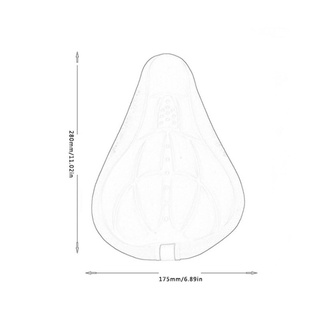 แผ่นรองนั่งจักรยาน กันลื่น ทนต่อการสึกหรอ ดูดซับแรงกด