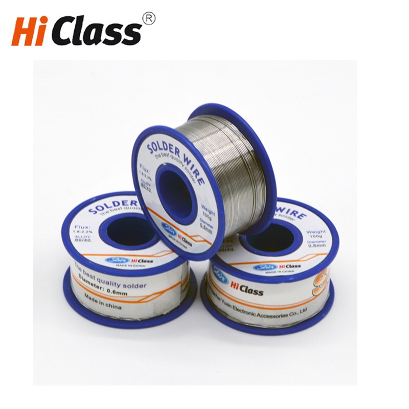 Solder wire 60/40 soldering solder with flux solder with rosin 0.6mm 0.8mm for solder solder tin Wir