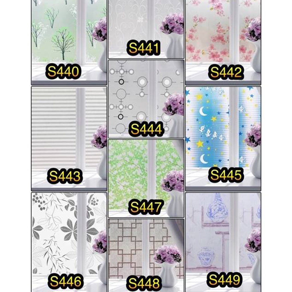 สติกเกอร์ติดกระจก หน้ากว้าง90cm แบ่งขายเป็นเมตร ราคาต่อยาว1เมตร