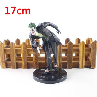 โมเดลฟิกเกอร์ PVC ไวนิล รูปการ์ตูน Disney DC Comics Batman The Dark Knight Super Villain Joker Mr.J ขนาด 17 ซม. ของเล่นสําหรับเด็ก