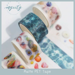 Glitter Matte PET Tape เทปกลิสเตอร์ กันน้ำ