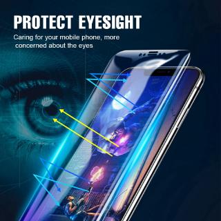 Anti-blue light ฟิล์มไฮโดรเจล For iPhone 11 pro max ฟิล์มกันรอยหน้าจอ iphone X XS 8 7 6 Plus Ultra-thin protector