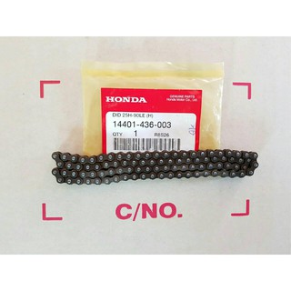 โซ่ราวลิ้น 90ข้อ ของแท้เบิกศูนย์ HONDA wave110s wave110i czi ดรีม110i super cub รหัสอะไหล่ 14401-436-003