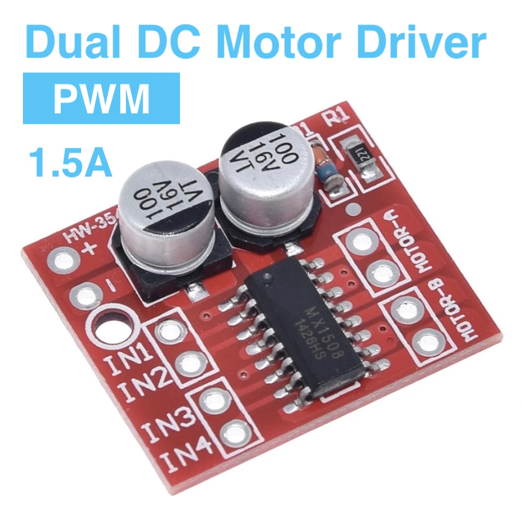 Mini Dual PWM H bridge DC motor driver