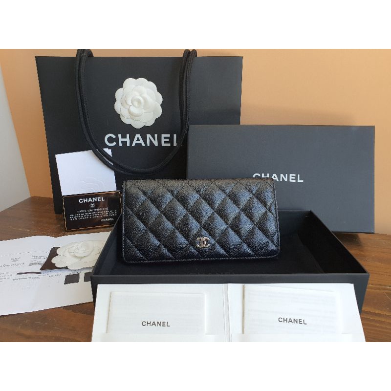 Chanel bifold long wallet holo26 (ขายแล้ว)