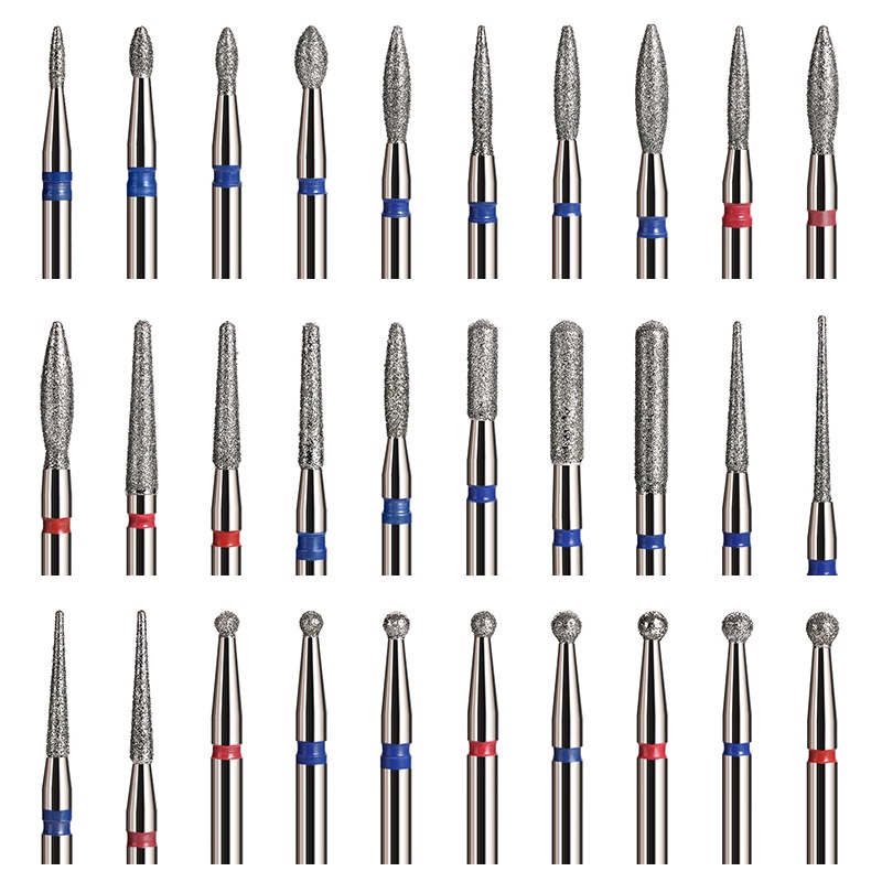 BORN PRETTY เจาะเล็บโรตารี Bits Milling เครื่องตัดสําหรับเล็บ Burr Cuticle ทําความสะอาดเครื่องตัดไฟฟ้าเจาะ Bits เล็บแต่งเล็บ