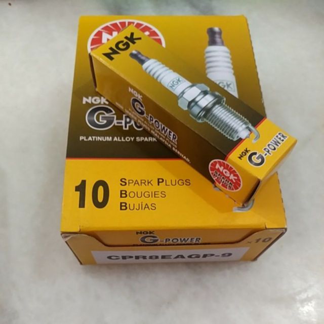 KIND NGK PLUG G-POWER CPR8EAGP-9/CR7HGP/BR8EGP(1PC)
