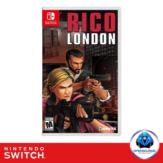 [พร้อมส่ง]Nintendo: RICO LONDON (US Z1 แท้) แผ่นเกม สำหรับ Nintendo Switch