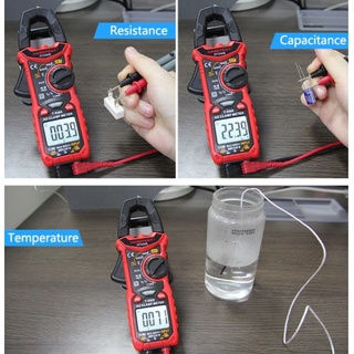 HT206A/HT206B/HT206Dดิจิตอลแคลมป์มิเตอร์แคลมป์มิเตอร์ คีบแอมป์ วัดแอมป์ NCV Digital Clamp meterวัดคาปาซิเตอร์ได้HABOTEST