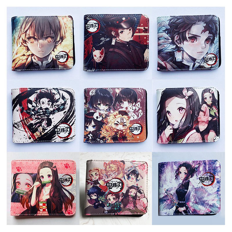 🎟พร้อมส่ง🎟 กระเป๋าเงิน กระเป๋าตัง กระเป๋า Kimetsu no Yaiba ไยบะ ดาบพิฆาตอสูร 1/2