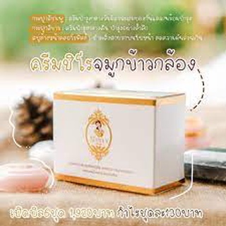 Shiro cream ครีมชิโร ครีมจมูกข้าวกล้อง สารสกัดจากจมูกข้าวกล้อง พร้อมสบู่โบทอกซ์ คลอโรฟิลล์ (8841)