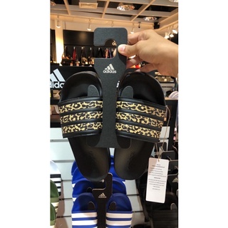 Adidas Adilette Shower 💯✅ สีดำลายเสือ