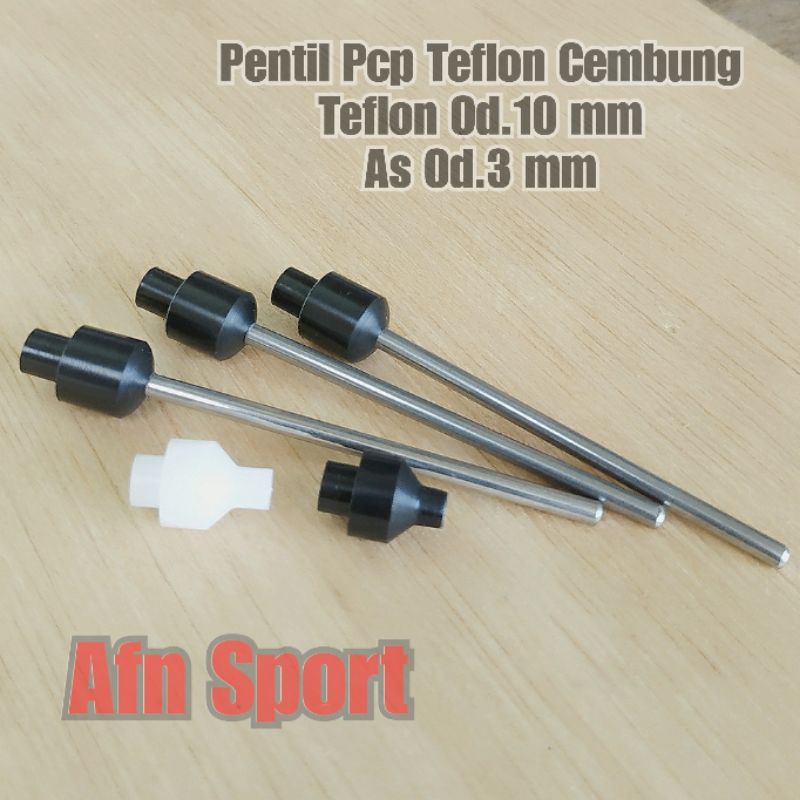 Teflon Pcp จุกนม od.10 นูน (As 3/5/4 mm)