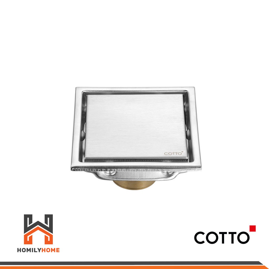 COTTO ตะแกรงกันกลิ่น สแตนเลส ท่อ 2.5นิ้ว หน้าตะแกรง 4นิ้ว รุ่น CT6403Z2P(HM) ตะแกรงกันกลิ่นสแตนเลส