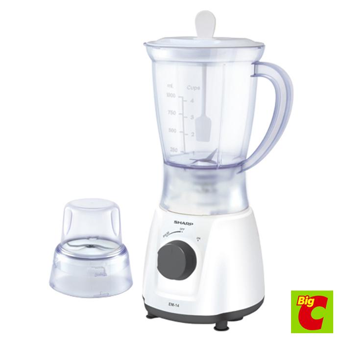 Sharp 350 ชาร์ป EM-14เครื่องปั่นอเนกประสงค์ รุ่นความจุ 1ลิตร วัตต์SharpMultipurpose BlenderModel EM-