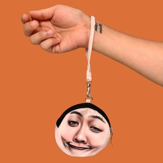 กระเป๋ากลม coin purse :: funny face