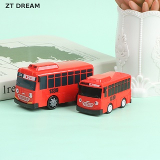 ZTD 4PCS Tayo The Little Bus Cartoon Pull Back Car Toy Set Kids Educational Gift 07