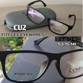 CU2 FIFLEX EYEWARES รุ่นT 18042 กรอบแว่นตา TR90 สำหรับตัดแว่นสายตาสั้น แว่นสายตายาว