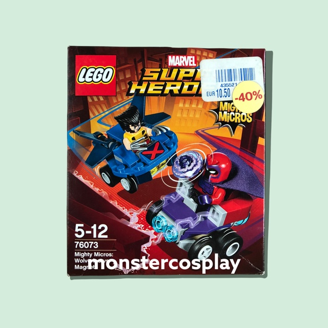 LEGO MARVEL SUPER HEROES MIGHTY MICROS : Wolverine VS. Magneto 76073 เลโก้แท้ ของเล่น ของสะสม