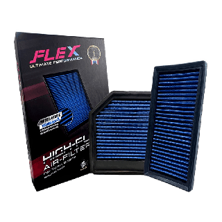 FLEX กรองอากาศเพื่อเครื่องยนต์เบนซิน ถอดล้างได้