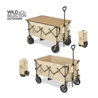 รถเข็น แคมป์ปิ้ง TC02 Naturehike สีใหม่ TC02 four-way folding trolley NH20PJ005