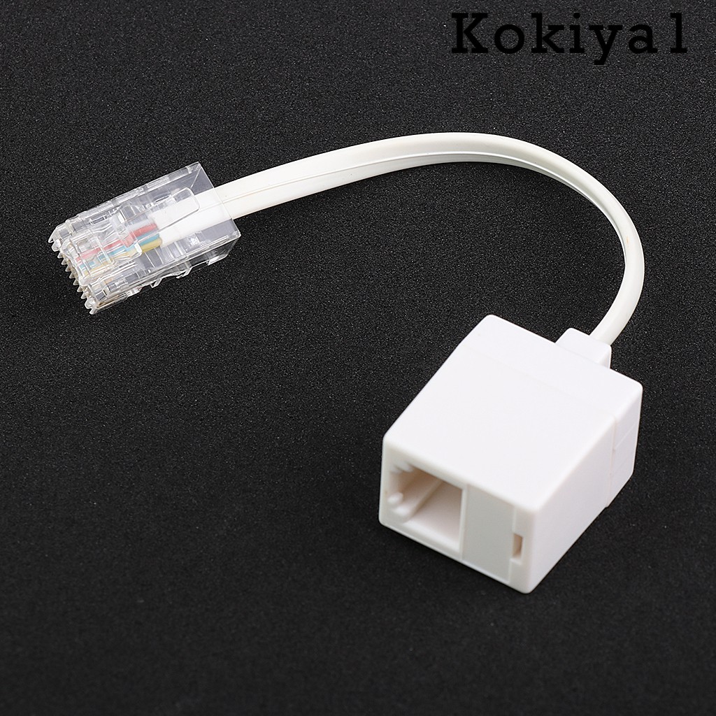 [ขายดี] สายเคเบิลต่อขยายโทรศัพท์ RJ45 เป็น RJ11 สําหรับบ้าน สํานักงาน