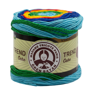 ไหมพรม Madame Tricote Paris รุ่น Trend Cake/ Yarn for knitting and crochet