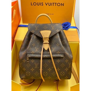 Louis Vuitton backpack  Original  boxset  หนังแท้