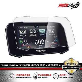 ฟิล์ม Plexiglass กันรอยหน้าปัด TRIUMPH TIGER 900 GT - 2020+ PLEXIGLASS Dashboard Protection Film