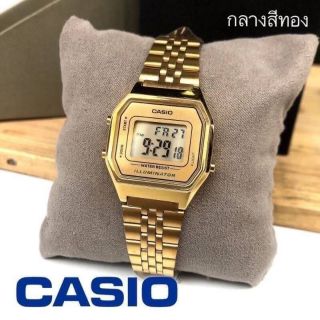 CASIO ⏰ งานมิลเลอ
- นาฬิกาสายเลส