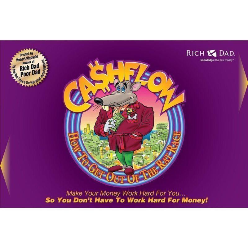 Cashflow 101 Board Game Rich Dad Poor Dad Robert Kiyosaki 2012