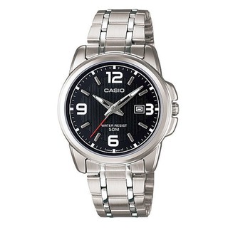 นาฬิกาข้อมือผู้หญิง CASIO สายสแตนเลส รุ่น LTP-1314D-1AVDF - สีเงิน/ดำ