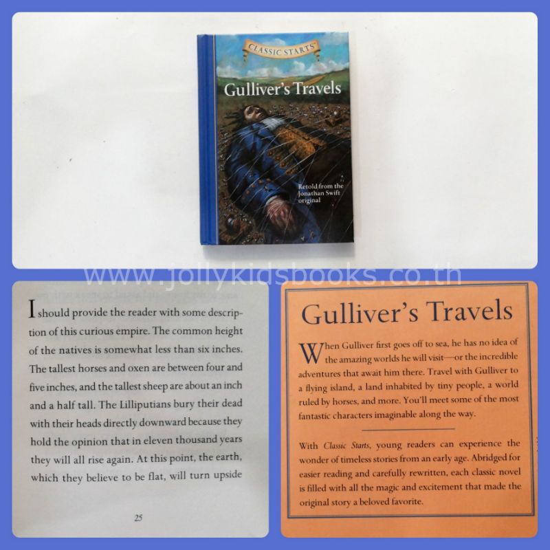Classic start Gulliver's Travels book เหมาะสำหรับน้องที่อ่านเองได้แล้ว - รูปที่ 2