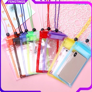 【F6】เคสโทรศัพท์มือถือ Pvc กันน้ํา ใช้งานง่าย