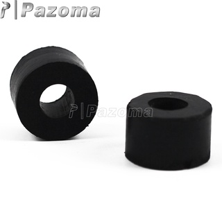 PA 2PCS สีดำมอเตอร์ไซด์ยางถังแก๊ส Spacer ชุดสนับสนุนสำหรับ Simson S50 S51 S70 S53 S83 SR2 SR2E Spatz SR4-1 Star SR4-2มอเ