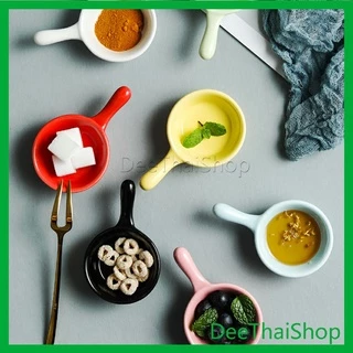 DeeThai ถ้วยเล็ก ถ้วยน้ำจิ้ม เซรามิกส์ น่ารัก Sauce cup