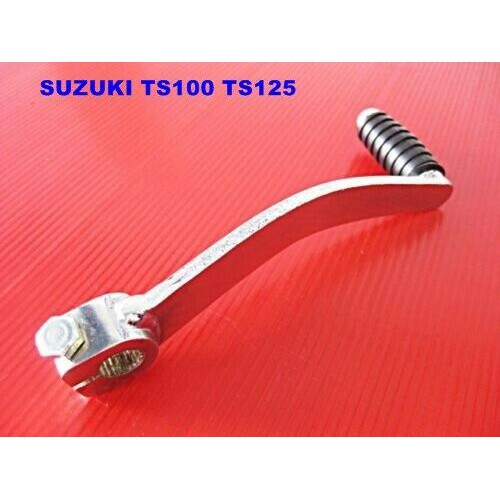 GEAR LEVER "STEEL" Fit For SUZUKI TS100 TS125 TS250 // คันเกียร์ เหล็กชุบโครเมี่ยม แข็งแรง