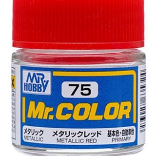 Mr.Color MC-75 Metallic Red สูตร Thinner