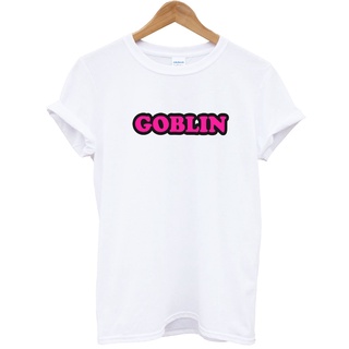 เสื้อยืดคอกลมcrew neckเสื้อยืด ผ้าฝ้าย พิมพ์ลาย Goblin Monster OFWG Odd Future สําหรับผู้ชายS-4XL