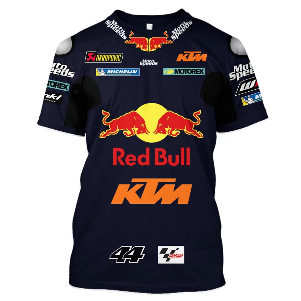 2025 ใหม่ ฉ1 ชุดแข่ง + ทีมกระทิงแดง ฉ1 เสื้อเจอร์ซีย์ + ฤดูร้อนผู้ชายและผู้หญิงเสื้อยืดแขนสั้น