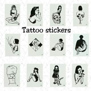 รอยสักชั่วคราว ✳ลาย 61-80✳ Tattoo stickers