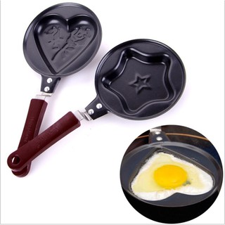 กระทะ กระทะทอดไข่ดาว กระทะทำแพนเค้ก วาฟเฟิล กะทะ กระทะไข่ Mini Frying Pan