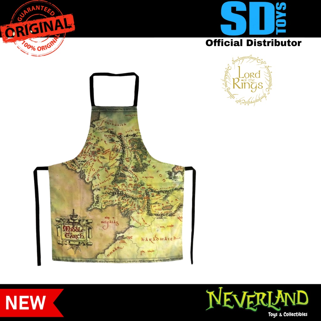 SD Toys Lord of the Rings Map Apron Delantal SD toys