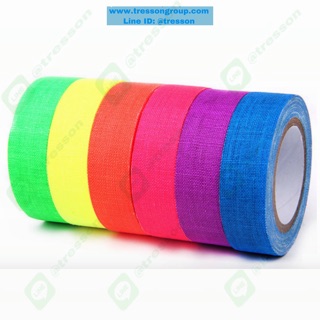 เทปเรืองแสง - Fluorescent UV Cotton Tape Luminous 2.5cmx5m