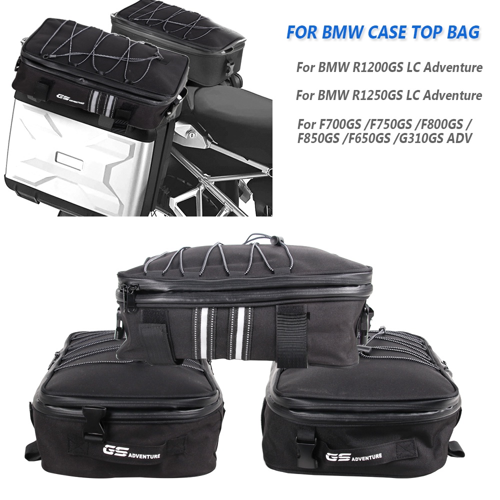 For BMW R1200GS R1250GS R 1250 GS Adventure LC Motorcycle Saddle Bag Saddlebag Tailbag Tail Bag