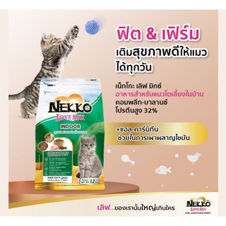 Nekko เน็กโกะ เลิฟ มิกซ์ แมวโตเลี้ยงในบ้าน