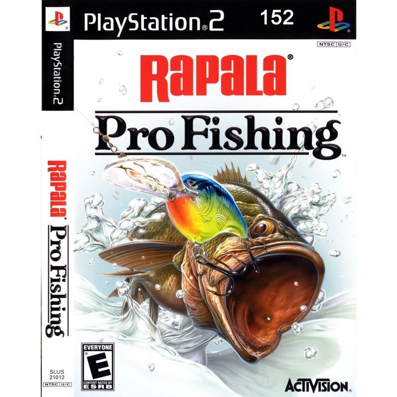 แผ่นเกมส์ Rapala pro fishing Ps2