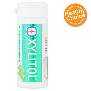 🔥HOT🔥 ลอตเต้ ไซลิทอล หมากฝรั่งปราศจากน้ำตาล กลิ่นไลม์ มินต์ 29กรัม Lotte Xylitol Sugar-Free Chewing Gum Lime Mint Flavor