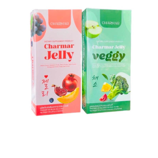 แท้% Charmar Veggy & Charmar Jelly เจลลี่ผอม เจลลี่ผิว ชาร์มาเจลลี่ คอลลาเจนเจลลี่ / ชาร์มา เจลลี่ วิจจี้ ชาร์มาเวจจี้